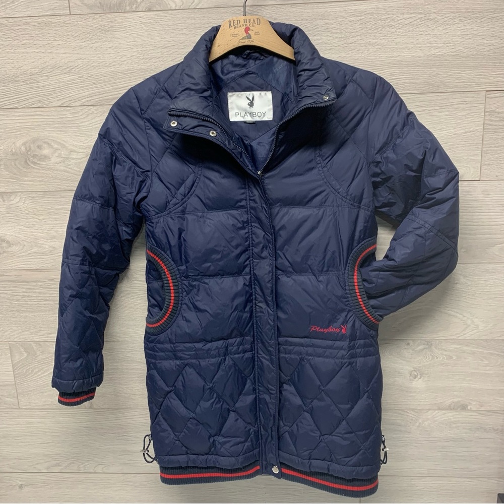 Vintage Playboy Down Filled Puffer jacket